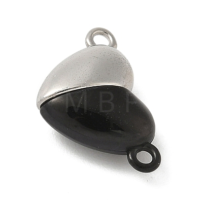 304 Stainless Steel Two Tone Magnetic Clasps STAS-Z147-03EB-01-1