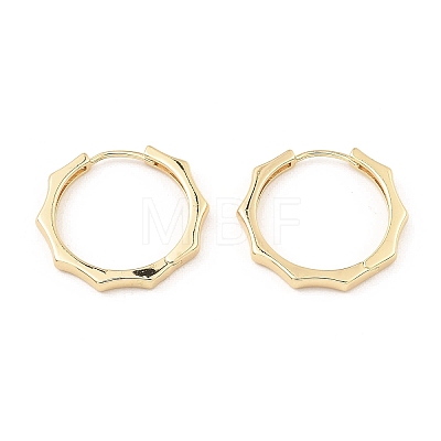 Brass Hoop Earrings EJEW-I289-18B-KCG-1