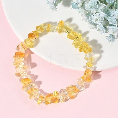 Handmade Lampwork Beads Adjustable Stretch Bracelets for Women BJEW-JB14211-1