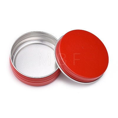 60ml Round Aluminium Tin Cans CON-WH0027-01B-1