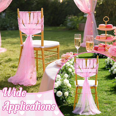 Nylon Mesh Fabrics DIY-WH0622-647A-1
