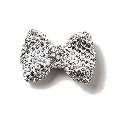 Polymer Clay Rhinestone Beads RGLA-D050-03I-1