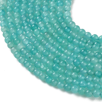 Natural Amazonite Beads Strands X-G-Z150-B01-3mm-1