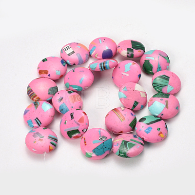 Synthetic Turquoise Beads Strands G-Q468-81A-20mm-1