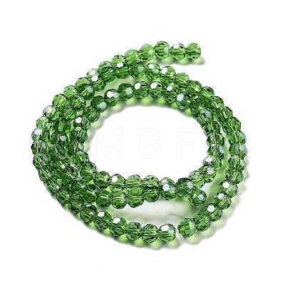 Electroplate Transparent Glass Beads Strands LS-EGLA-A035-T4mm-A11-1