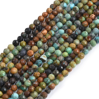Natural Turquoise Beads Strands G-K366-B03-01-1