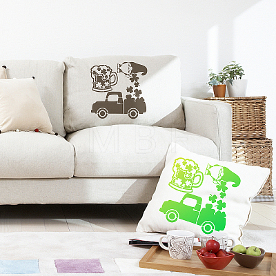 PET Plastic Drawing Painting Stencils Templates DIY-WH0244-156-1
