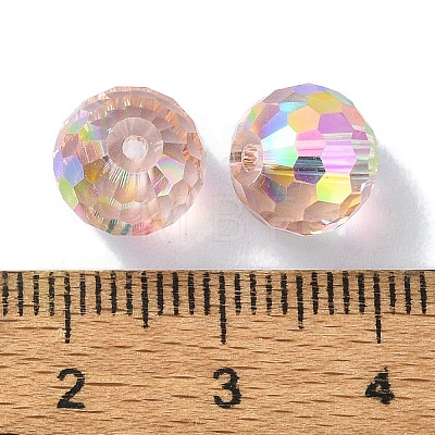 AB Color Plated Glass Beads EGLA-P059-02B-AB03-1