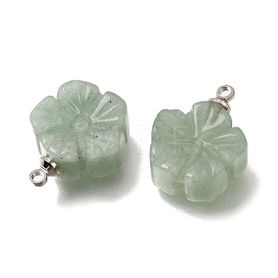 Natural Green Aventurine Pendants GG-CBA487A-01P-04-1