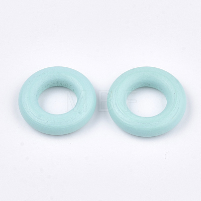 Painted Wooden Linking Rings WOOD-Q040-003B-06-1