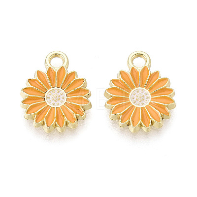 Alloy Enamel Charms FIND-H035-01A-LG-1