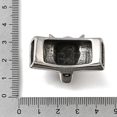Halloween 304 Stainless Steel Slide Charms STAS-F356-14AS-03-1