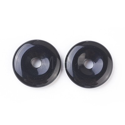 Natural Obsidian Pendants LS-G-F639-03C-1