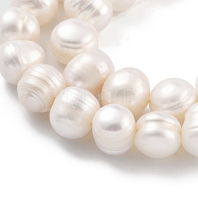 Natural Cultured Freshwater Pearl Beads Strands PEAR-C003-14D-1