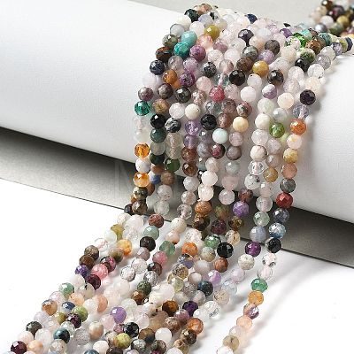 Natural Mixed Stone Beads Strands G-T108-39A-1