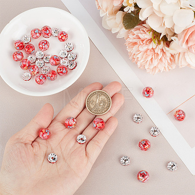 DIY Flower Beads Jewelry Making Finding Kits DIY-GO0001-80B-1