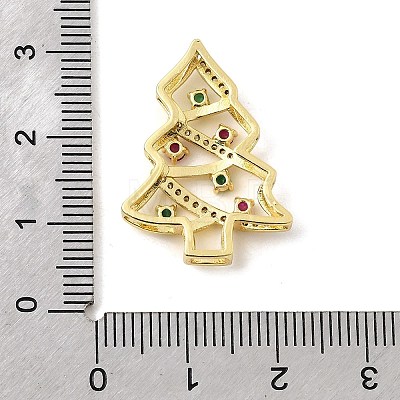 Brass Micro Pave Cubic Zirconia Pendants KK-L258-01G-B01-1