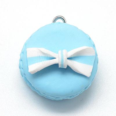 Handmade Polymer Clay Pendants CLAY-Q240-019C-1