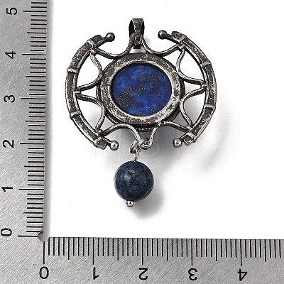 Natural Dyed Lapis Lazuli Pendants GG-CBA7610-03AS-07-1