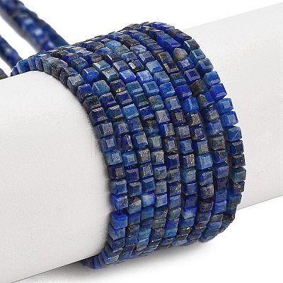 Natural Lapis Lazuli Beads Strands G-H042-B42-01-1