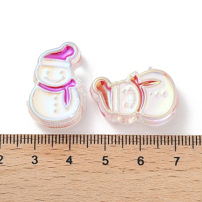 UV Plating Acrylic Beads X-OACR-Z021-02H-1