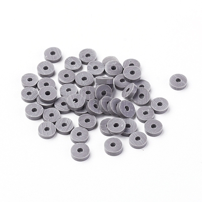 Eco-Friendly Handmade Polymer Clay Beads CLAY-R067-4.0mm-41-1