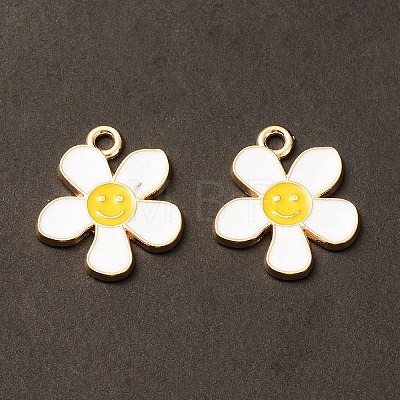 Alloy Enamel Pendants ENAM-C009-01G-05-1