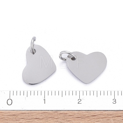 201 Stainless Steel Stamping Blank Tag Charms STAS-S105-T618-1-1
