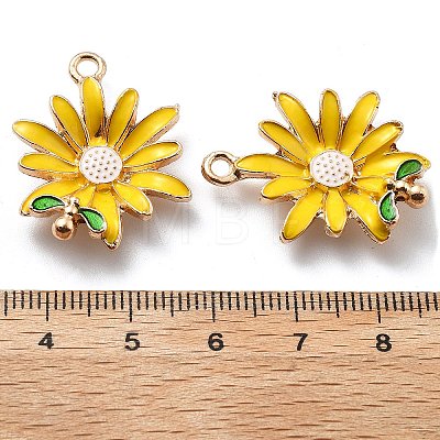 Alloy Enamel Pendants FIND-H016-01G-05-1