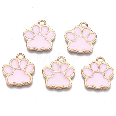 Alloy Enamel Pendants X1-ENAM-T016-22LG-RS-1