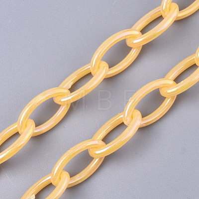 Acrylic Opaque Cable Chains X-PACR-N009-001J-1