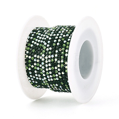 Iron Rhinestone Cup Chains CH-T007-02A-02-1