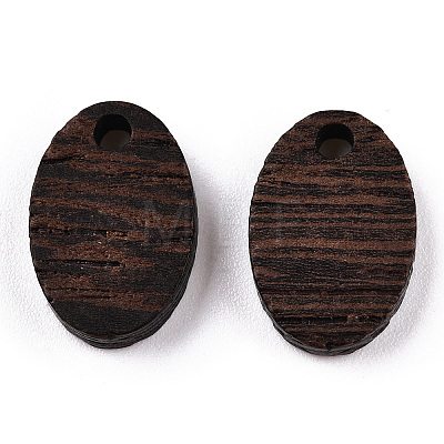 Natural Wenge Wood Pendants WOOD-T023-85B-01-1