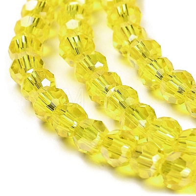 Transparent Glass Beads EGLA-A035-T4mm-B03-1