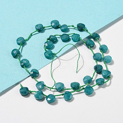 Synthetic Turquoise Dyed Beads Strands G-F513-02A-01-1
