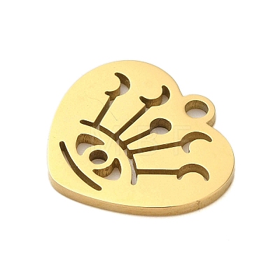 304 Stainless Steel Charms STAS-S123-03G-07-1