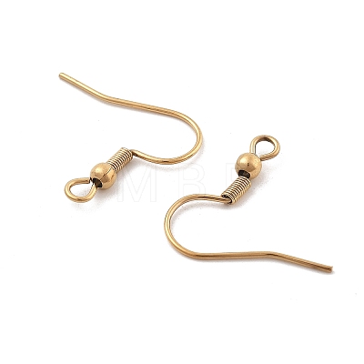 316 Surgical Stainless Steel Earring Hooks STAS-M288-06G-B-1