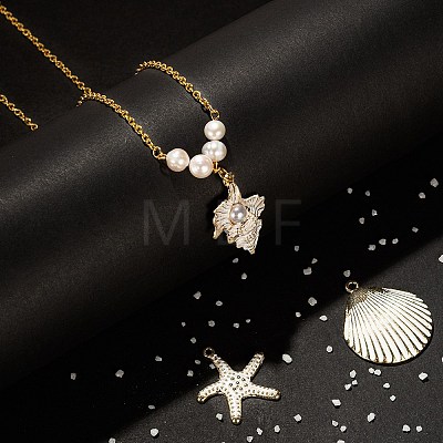 24Pcs 6 Style Spray Painted Alloy Pendants FIND-LS0001-60-1