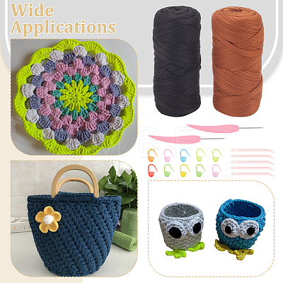 WADORN DIY Knitting Tools Kit DIY-WR0003-47-1