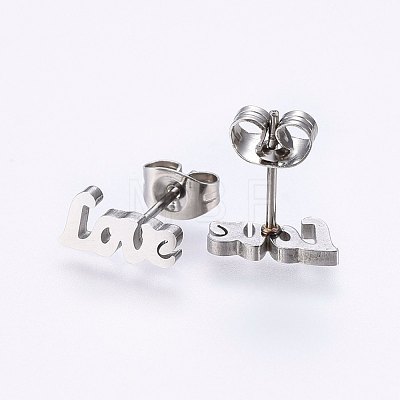 304 Stainless Steel Jewelry Sets SJEW-O090-27-1