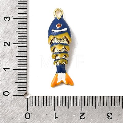 Rack Plating Brass Pendants KK-A268-05G-B06-1