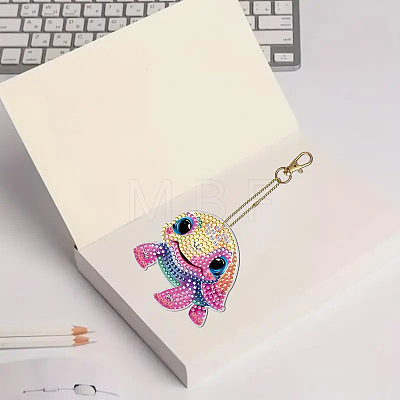 DIY Tortoise Pendant Keychain Diamond Painting Kits WG14979-01-1