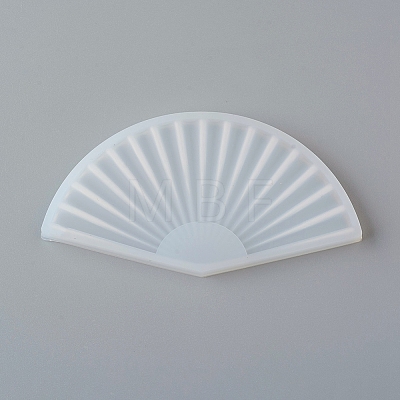 DIY Folding Fan Silicone Molds AJEW-D046-08-1