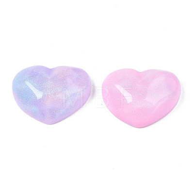 Transparent Resin Cabochons CRES-N031-003A-B13-1