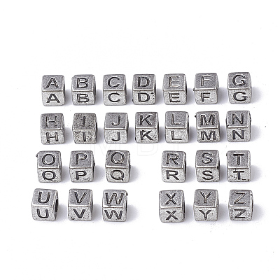 Antique Style Acrylic Beads PACR-Q118-01AS-1