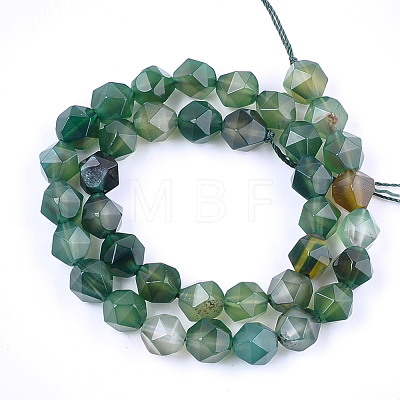 Natural Agate Beads Strands G-T121-08H-1