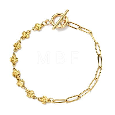 304 Stainless Steel Link  Bracelets BJEW-JB13891-1