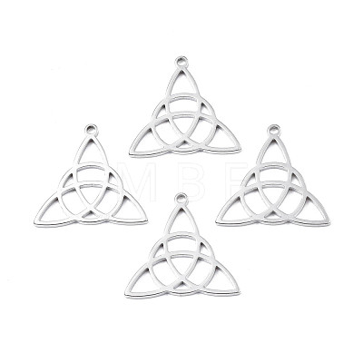 201 Stainless Steel Pendants STAS-T063-166P-1