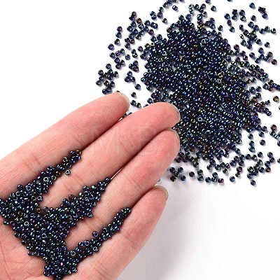 (Repacking Service Available) 12/0 Glass Seed Beads SEED-C018-2mm-604-1