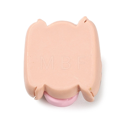 Opaque Resin Cute Pig Imitation Food Decoden Cabochons CRES-M016-01A-1